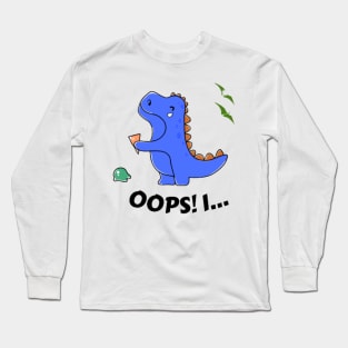 Cute dinosaurus Long Sleeve T-Shirt